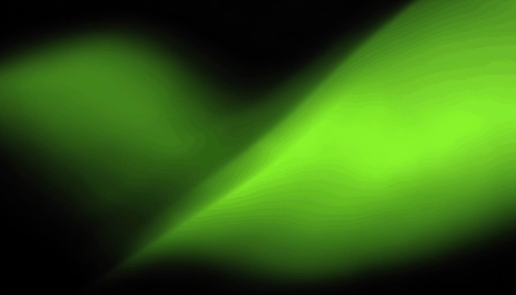 Abstract gradient composition in deep charcoal and vibrant lime green, with smooth flowing transitions and a dark, tech-inspired atmosphere